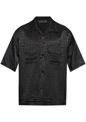 AMIRI monogram short-sleeve shirt - Black