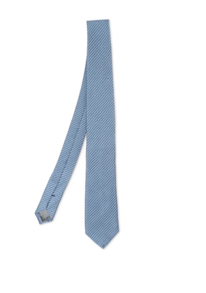 Dunhill stripe-pattern tie - Blue