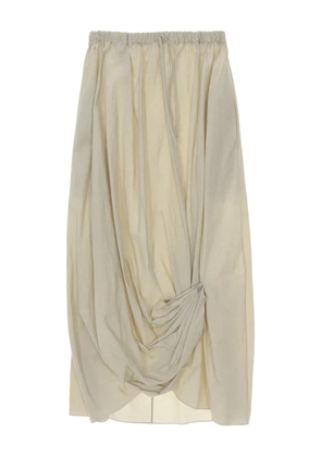 Lauren Manoogian twist maxi skirt - Neutrals