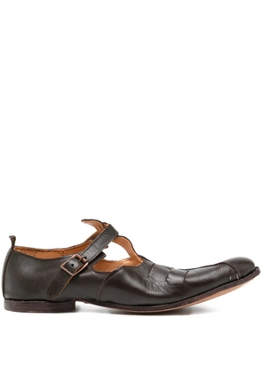PAUL HARNDEN fisherman buckle-fastening loafers - Brown