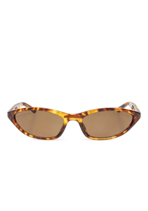 Balenciaga Eyewear Blade sunglasses - Brown