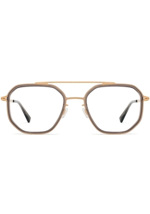 Mykita square-frame glasses - Gold