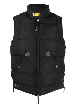 Parajumpers logo-patch padded gilet - Black