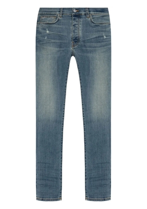 AMIRI Stack low-rise skinny jeans - Blue