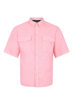 DSQUARED2 short-sleeves linen shirt - Pink