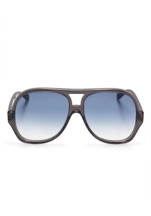 Chloé Eyewear pilot-frame sunglasses - Black