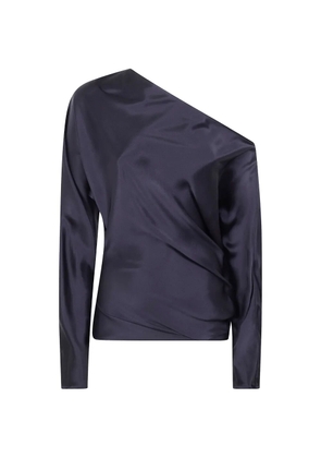 Ann Demeulemeester one-shoulder long-sleeve top - Black