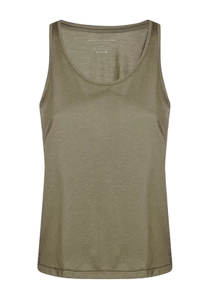 Majestic Filatures u-neck tank top - Green
