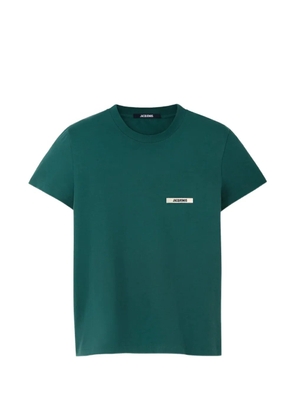 Jacquemus grosgrain logo T-shirt - Green
