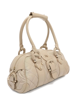 Burberry Pre-Owned Manor quilted leather tote bag - Neutrals