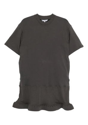 Melitta Baumeister wavy hem dress - Grey