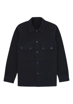 Fortela buttoned pocket overshirt - Blue