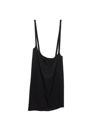 Prada crepe skirt with suspender straps - Black