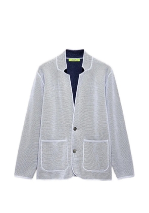 Shanghai Tang patch-pocket blazer - Blue