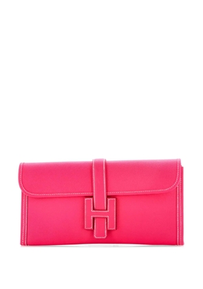 Hermès Pre-Owned Jige Elan Epsom 29 clutch bag - Pink