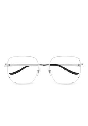 Cartier Eyewear logo-engraved glasses - Silver