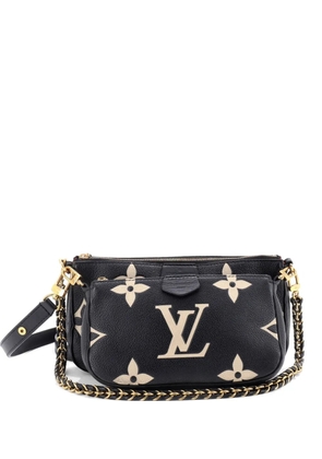 Louis Vuitton Pre-Owned Multi Pochette Accessoires Bicolor Monogram Empreinte Giant crossbody bag - Black