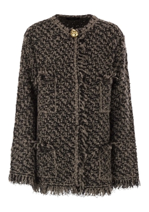 Fabiana Filippi fringed jacket - Black