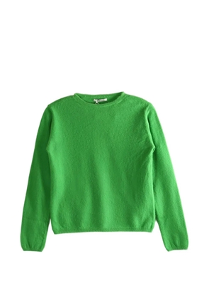 Auralee round neck knitwear - Green