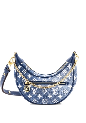 Louis Vuitton Pre-Owned Loop Handbag Monogram Jacquard Denim hobo bag - Blue
