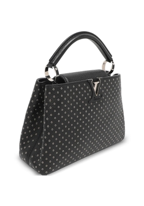 Louis Vuitton Pre-Owned 2016 BB Capucines logo-detail tote bag - Black