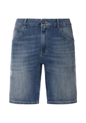 DONDUP Derick distressed denim shorts - Blue