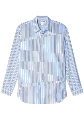 Comme Des Garçons Shirt striped shirt - Blue