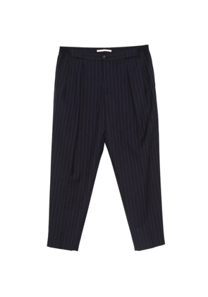 Briglia 1949 Portobellos pinstripe pleated trousers - Blue