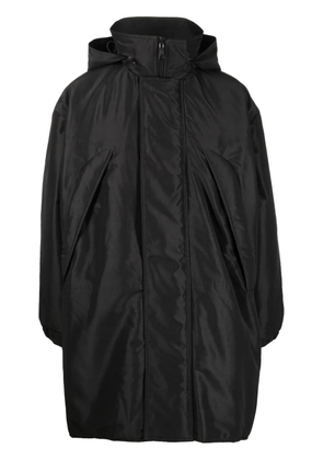OUR LEGACY hooded concealed-fastening parka coat - Black