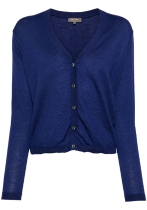 N.Peal Superfine cashmere cardigan - Blue