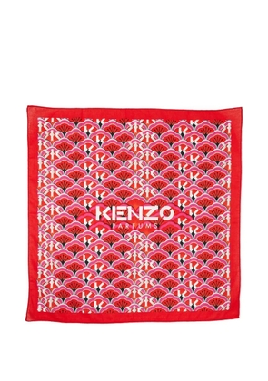 Kenzo Pre-Owned patterned scarf - Red