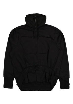 PROTOTYPES Toggle Zip-Up hoodie - Black