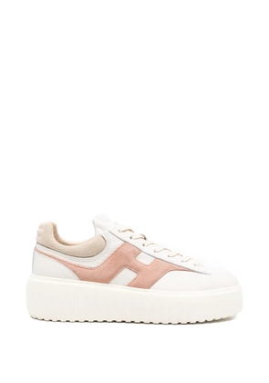 Hogan suede-detail sneakers - Neutrals