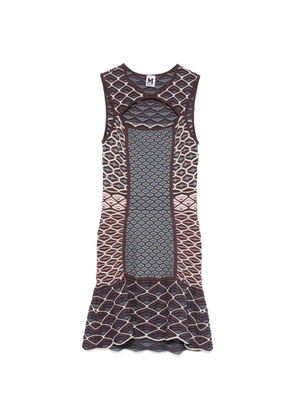 Missoni Pre-Owned 2010s patterned midi dress - Brown