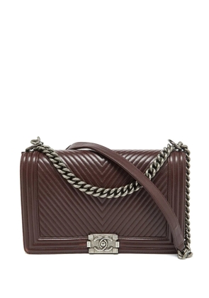 CHANEL Pre-Owned Boy Chanel shoulder bag - Red