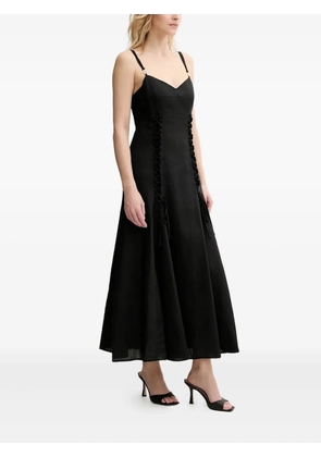 TWINSET lacing maxi dress - Black