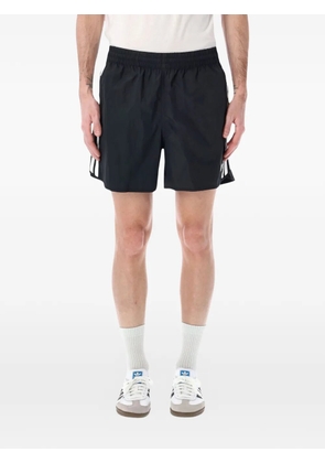 adidas three-stripe shorts - Black