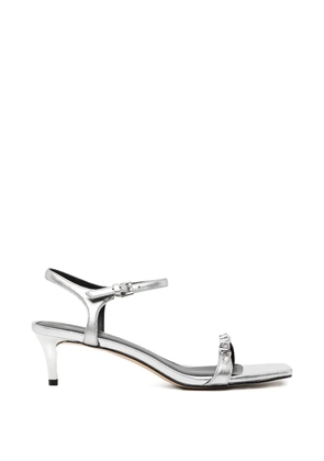 Michael Kors ankle cuff sandals - Silver