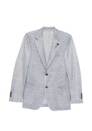 Lardini single-breasted buttoned blazer - Blue