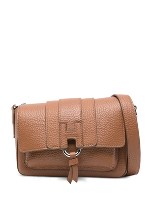 Hogan ring detail shoulder bag - Brown