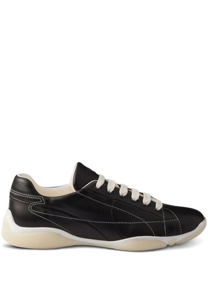Prada leather sneakers - Black