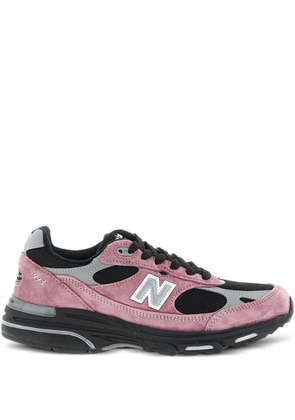 New Balance 993 reflective-logo sneakers - Pink