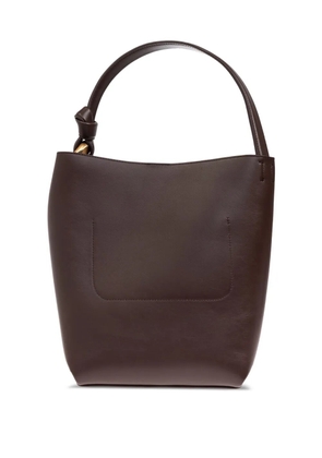 JW Anderson leather shoulder bag - Brown