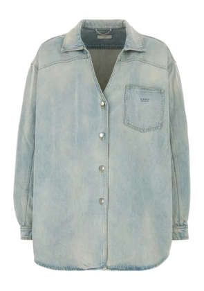 1989 STUDIO stone-wash denim shirt - Blue