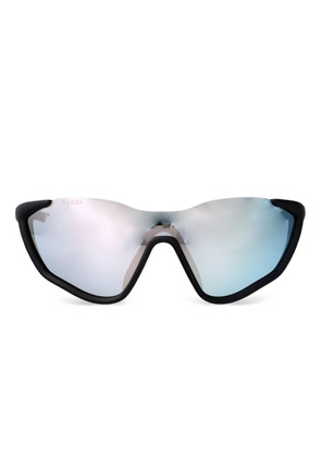 Gucci Eyewear mask-shaped sunglasses - Black