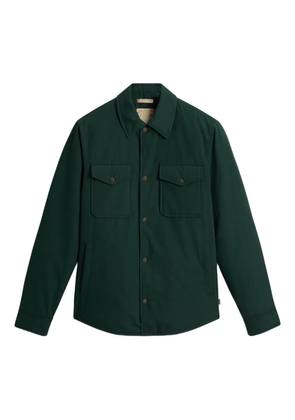 Woolrich button-fastening flap-pocket jacket - Green