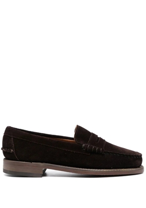 Sebago round-toe penny loafers - Brown