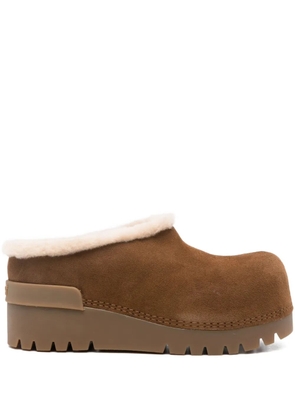 Ash leather clogs - Brown