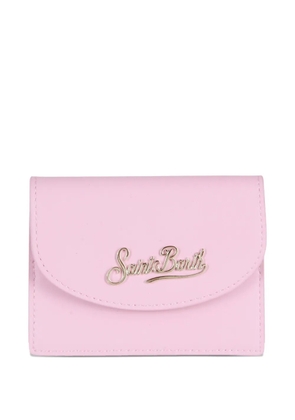 MC2 Saint Barth logo-detail card holder - Pink