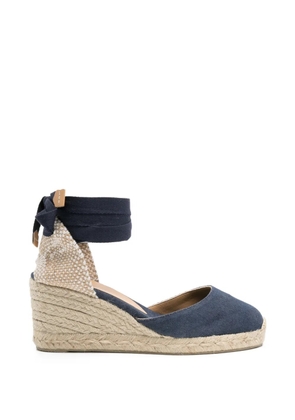 Castañer Carina wedge espadrilles - Blue